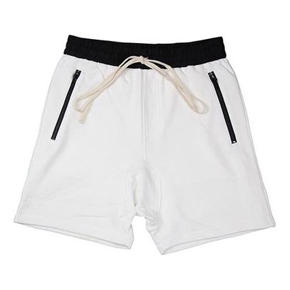 Image of Fear of God Essentials Drawstring Shorts White FOGPALL-WH-01