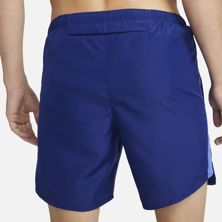 Men's Nike Pattern Printing Lacing Blue Straight Shorts DM4714-455