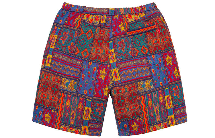 Image of Supreme SS20 Week 15 Patchwork Knit Short 'Black' SUP-SS20-694