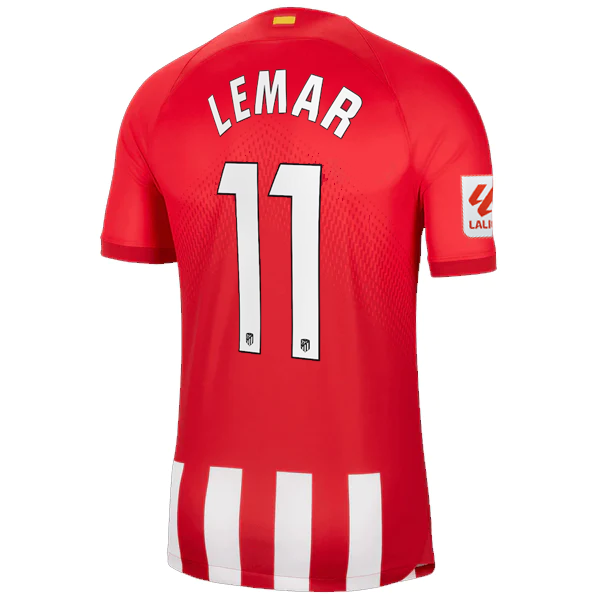 Nike Atletico Madrid Thomas Lemar Home Jersey w/ La Liga Patch 23/24 (Sport Red/