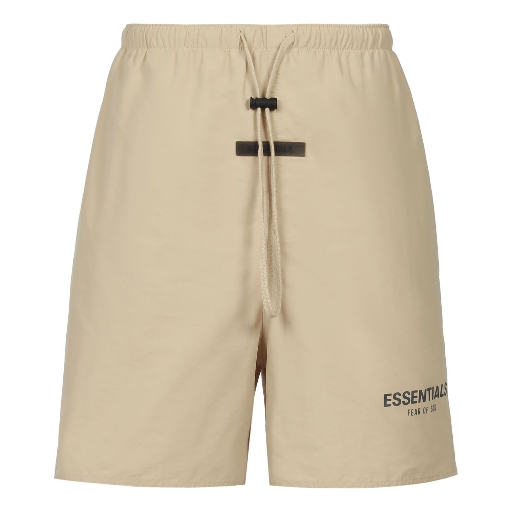 Image of Fear of God Essentials FW21 Volley Shorts Beige FOG-FW21-122