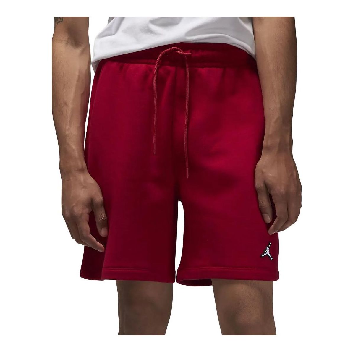 Image of Air Jordan Brooklyn Fleece Shorts 'Gym Red' DQ7470-687