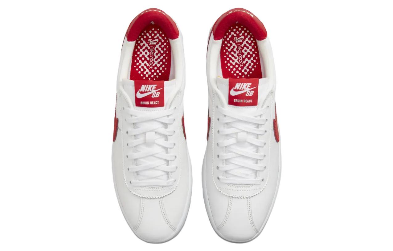 Image of Nike Bruin React SB 'White University Red' CJ1661-102