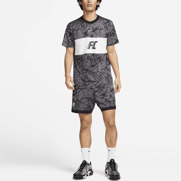 Image of Nike Dri-FIT F.C. Football Shorts 'Iron Grey' DV9762-068
