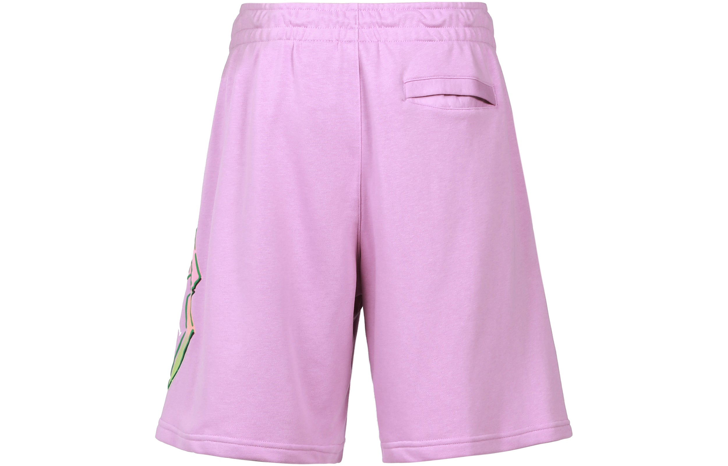 Image of Jordan Alphabet Pattern  Straight Shorts Men's Purple CZ4848-591