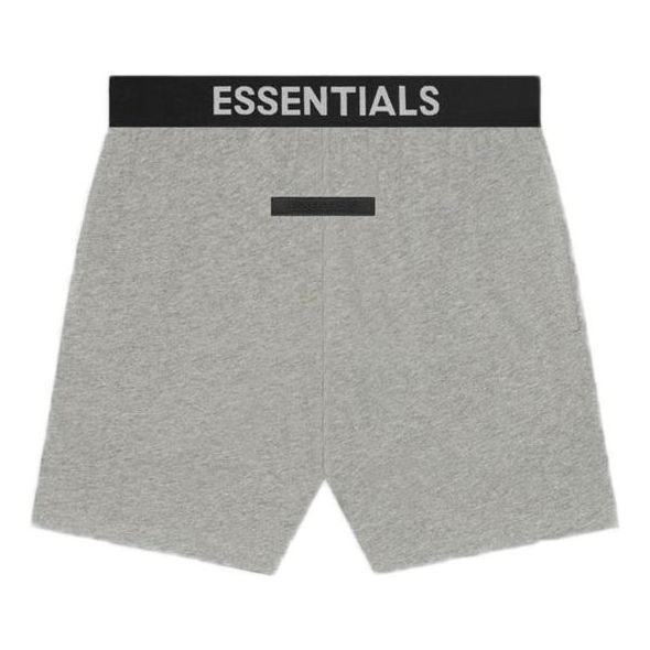 Fear of God Essentials SS21 Lounge Short Dark Heather Oatmeal FOG-SS21-622