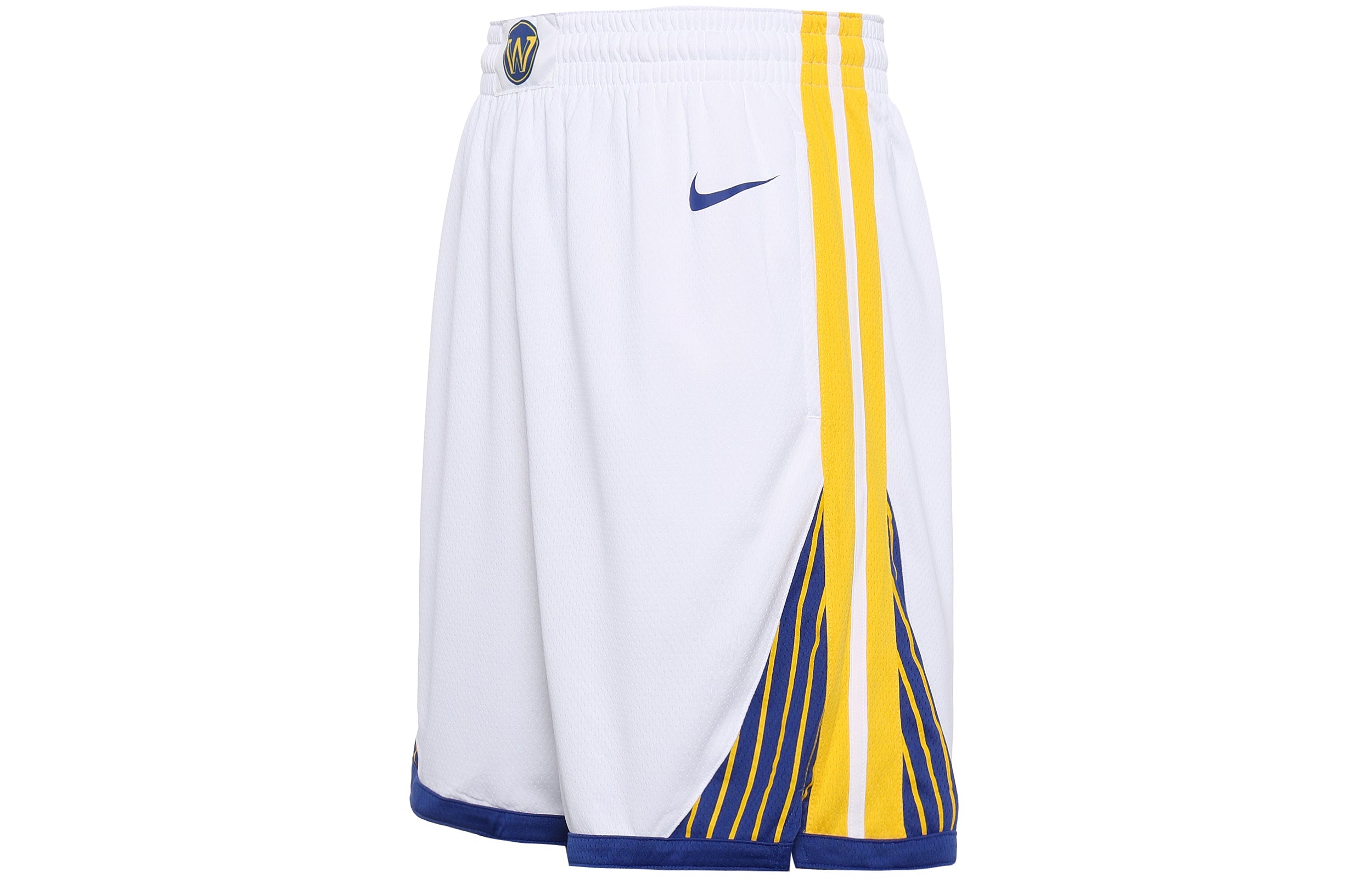 Image of Nike Men NBA Swingman Shorts Golden State Warriors White AV4971-100