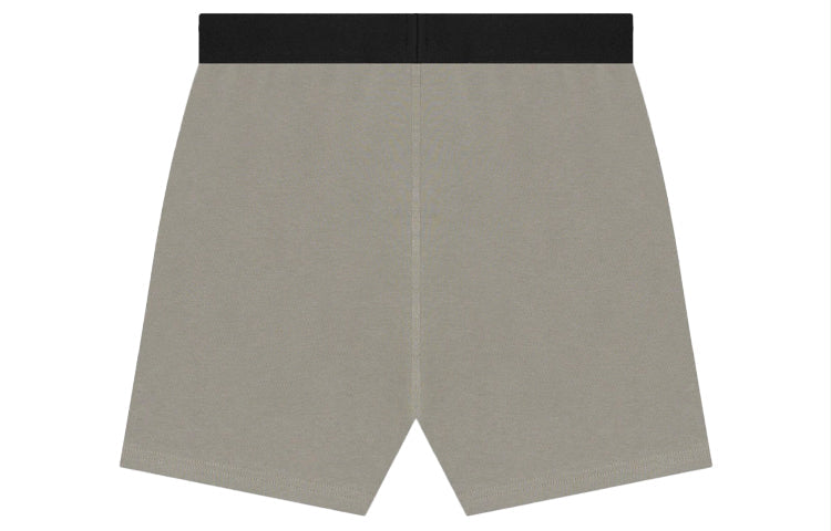 Image of Fear of God Essentials SS21 Cotton-Blend Jersey Shorts Grey Flannel FOG-SS21-654