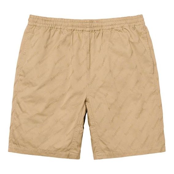 Image of Supreme FW19 Week 1 Jacquard Logos Twill Short logo SUP-FW19-136