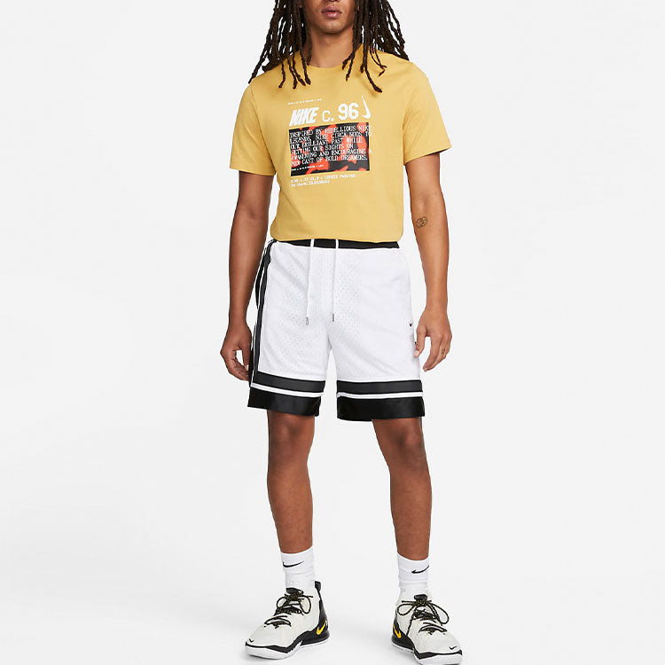 Image of Nike Circa Men's 8' Basketball Shorts 'White' DV9533-100