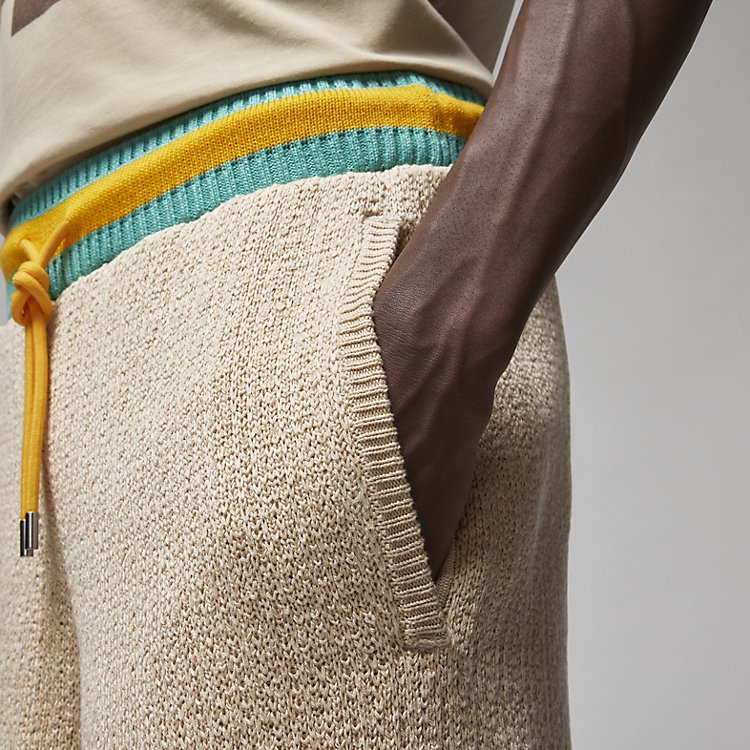 Image of Air Jordan x UNION x Bephies Beauty Supply Diamond Shorts 'BAROQUE BROWN/WASHED