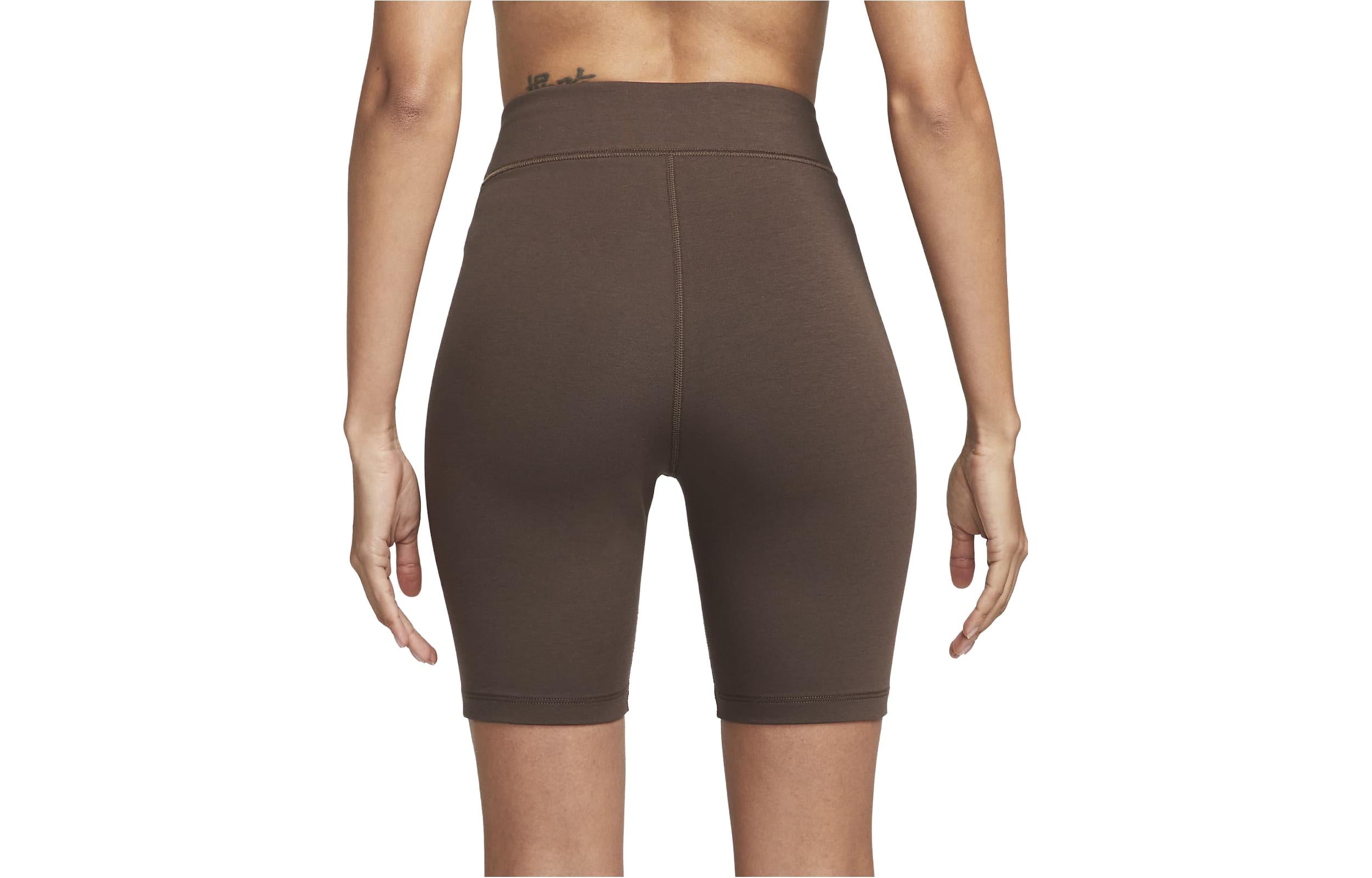 (WMNS) Nike Sportswear Leg-A-See Bike Shorts 'Brown' DV7798-237