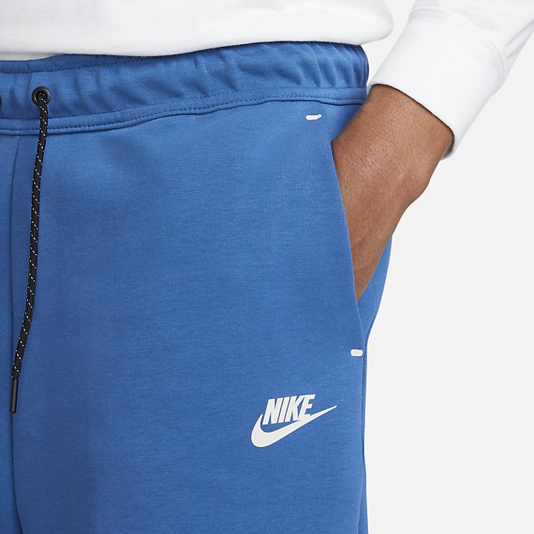 Image of Nike Sportswear Tech Fleece Shorts 'Dark Marina Blue' CU4503-407