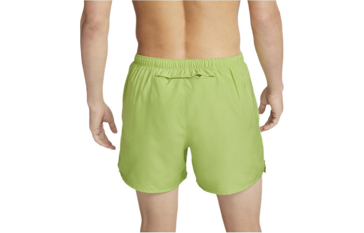 Image of Men's Nike Gradient Logo Loose Running Shorts Green DM4808-332