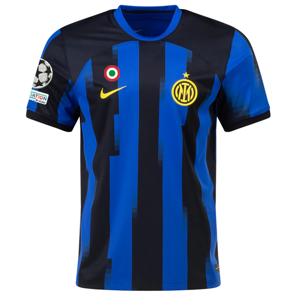 Nike Inter Milan Alexis Sánchez Home Jersey w/ Champions League + Copa Italia Pa