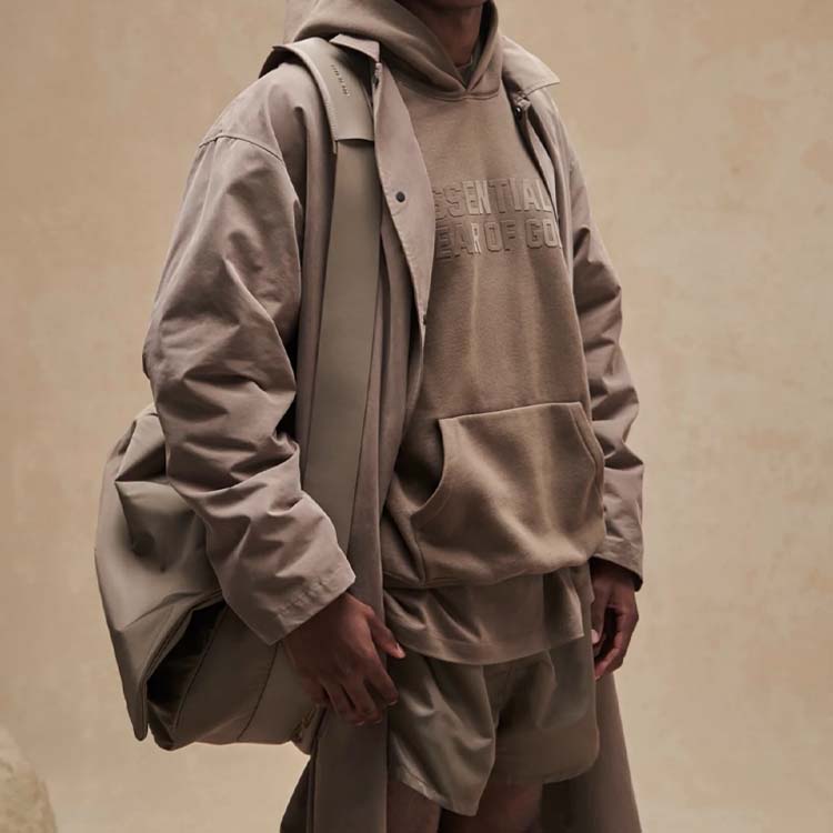 Image of Fear of God Essentials FW22 Dock Short Wood FOG-FW22-567