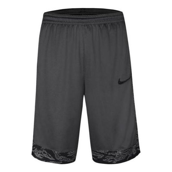 Image of Nike Bermuda Dry Courtlines Shorts 'Dark Grey' AT3171-060