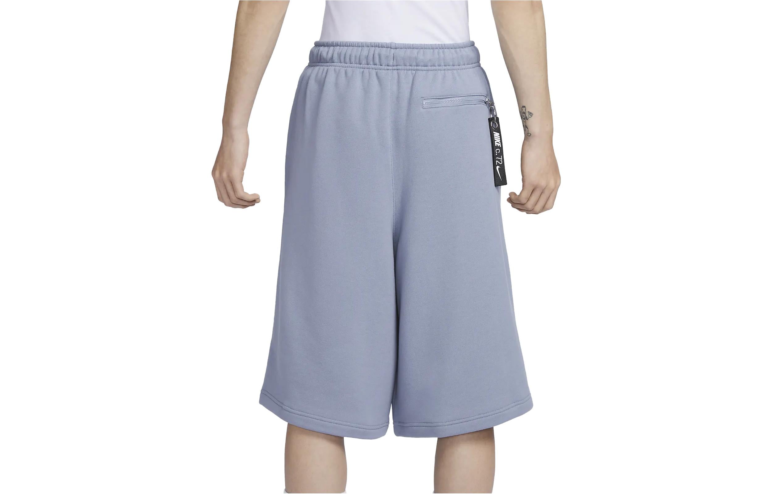 Image of Nike Sportswear Circa French Terry Shorts 'Purple' FB2816-493