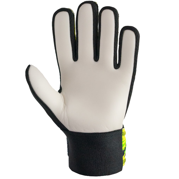 Image of Reusch Jr. Attrakt Solid Goalkeeper Gloves (Safety Yellow/Black)