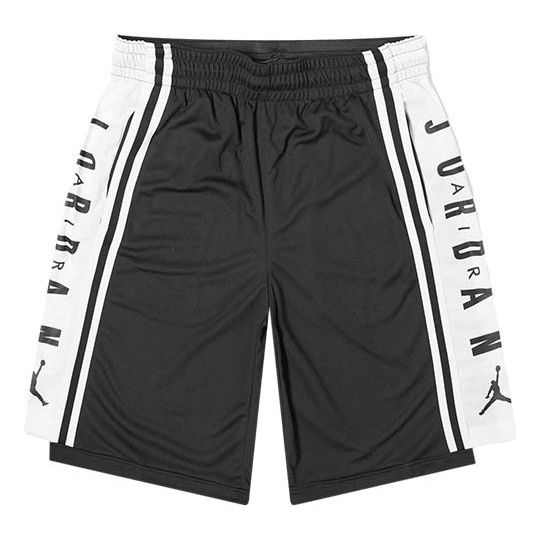 Image of Air Jordan Color Block Drawstring Shorts Men's Black BQ8392-010