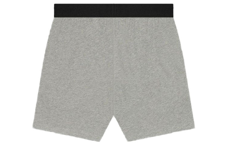 Image of Fear of God Essentials SS21 Lounge Short Dark Heather Oatmeal FOG-SS21-622