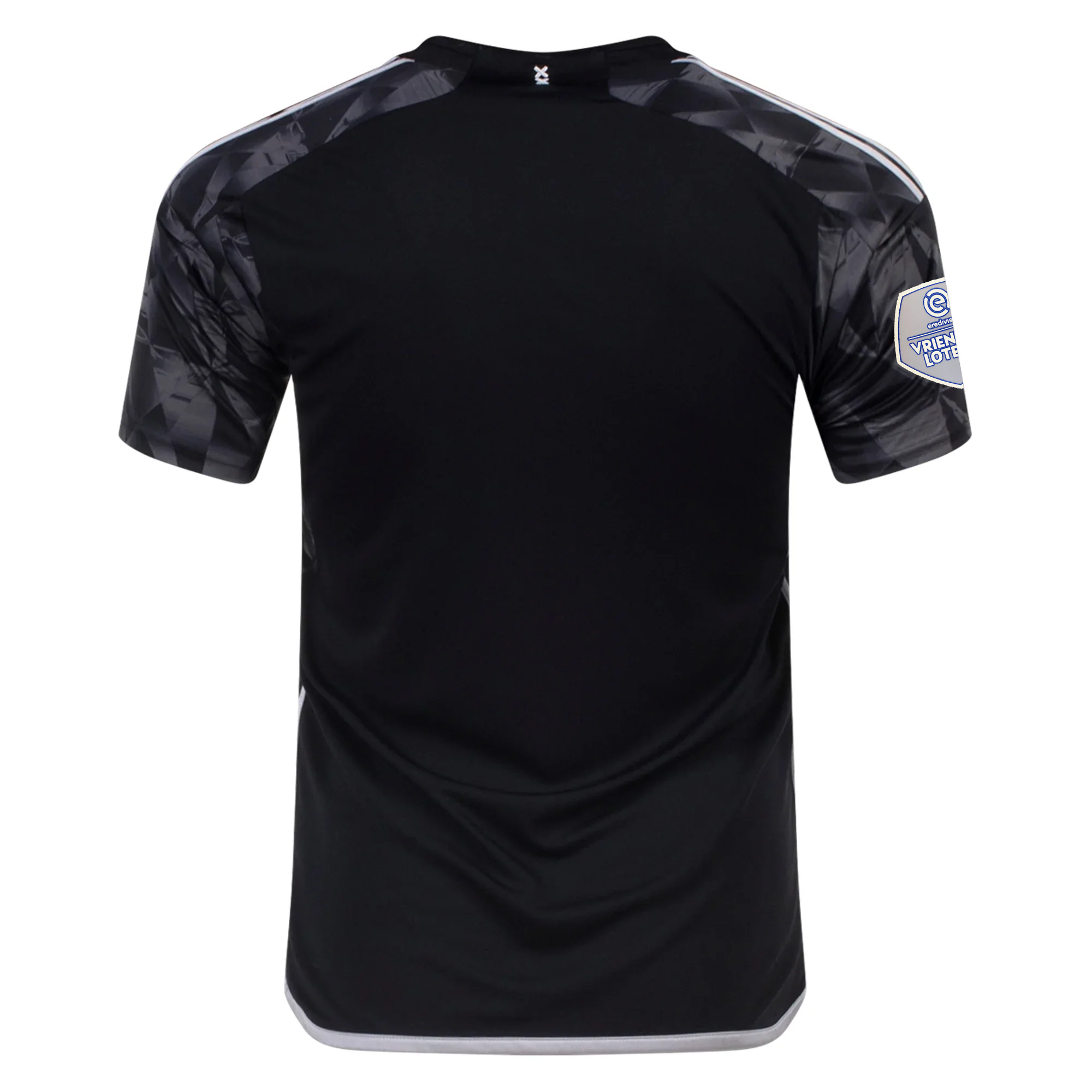 Image of adidas Ajax Third Jersey w/ Eredivise League Patch 23/24 (Black)