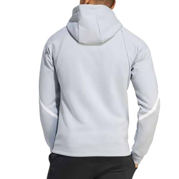 Image of adidas Juventus D4GMD Full Zip Hoodie 23/24 (Halo Silver)