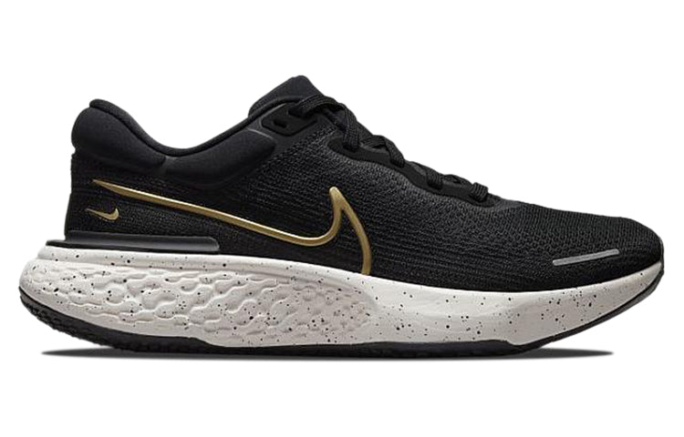 Image of Nike ZoomX Invincible Run Flyknit 'Black Metallic Gold' CT2228-004