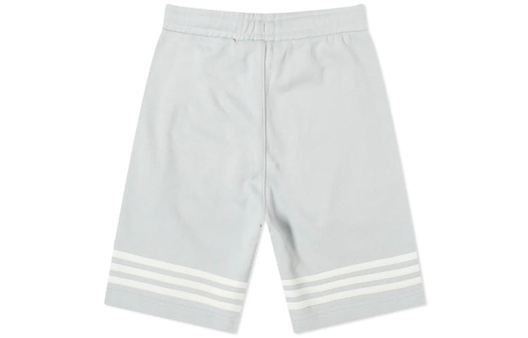 Image of adidas originals Outline Short Hollow Out Logo Sportshorts hellgrau FM3882