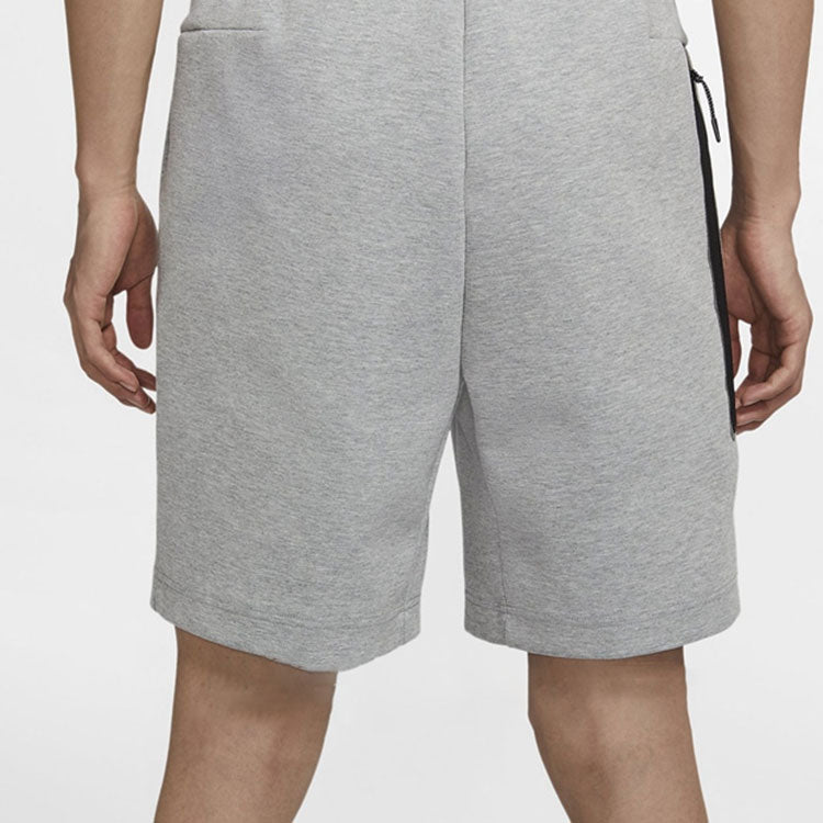 Nike Sportswear Tech Fleece Athleisure Casual Sports Knit Breathable Shorts Gray