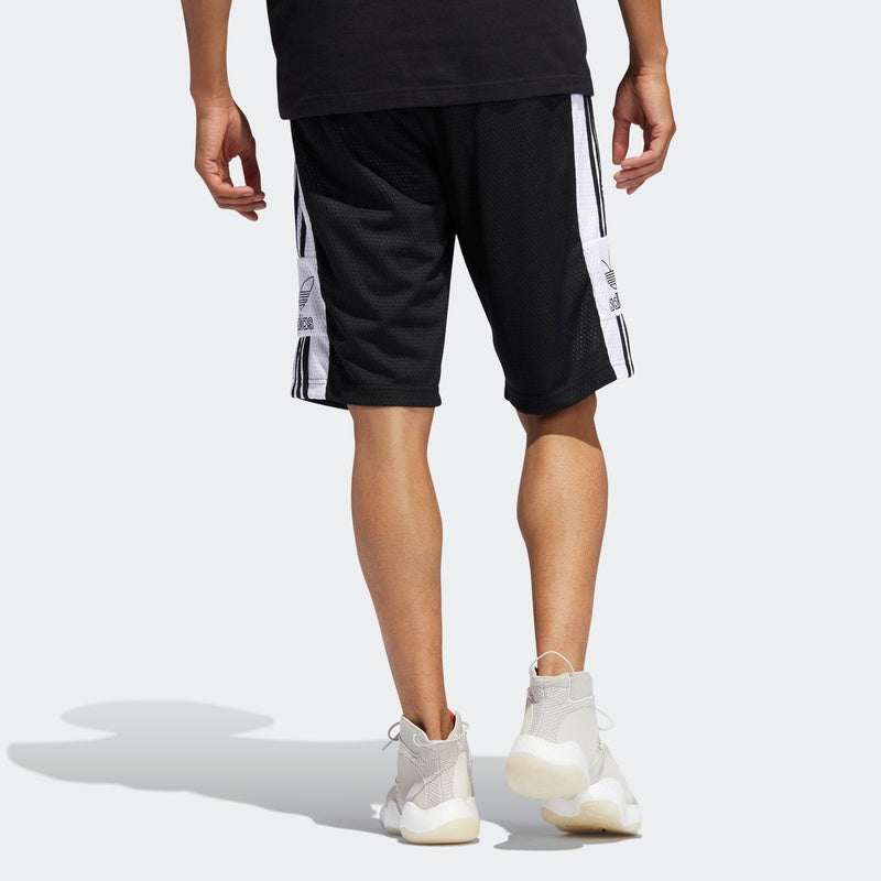 Image of adidas originals Mesh Otln Short Breathable Casual Sports Shorts Black DV3184