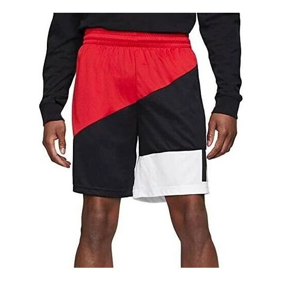 Image of Nike Dri-fit Basketball Shorts 'Black University Red' CV1912-657