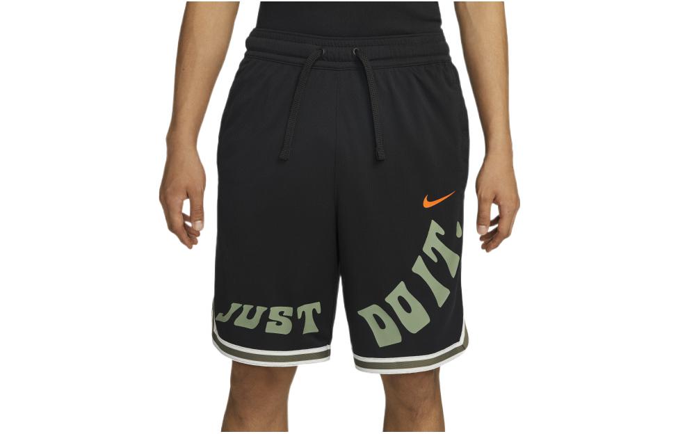 Men's Nike Brand Logo Alphabet Printing Pattern Drawstring Elastic Waistband Bas