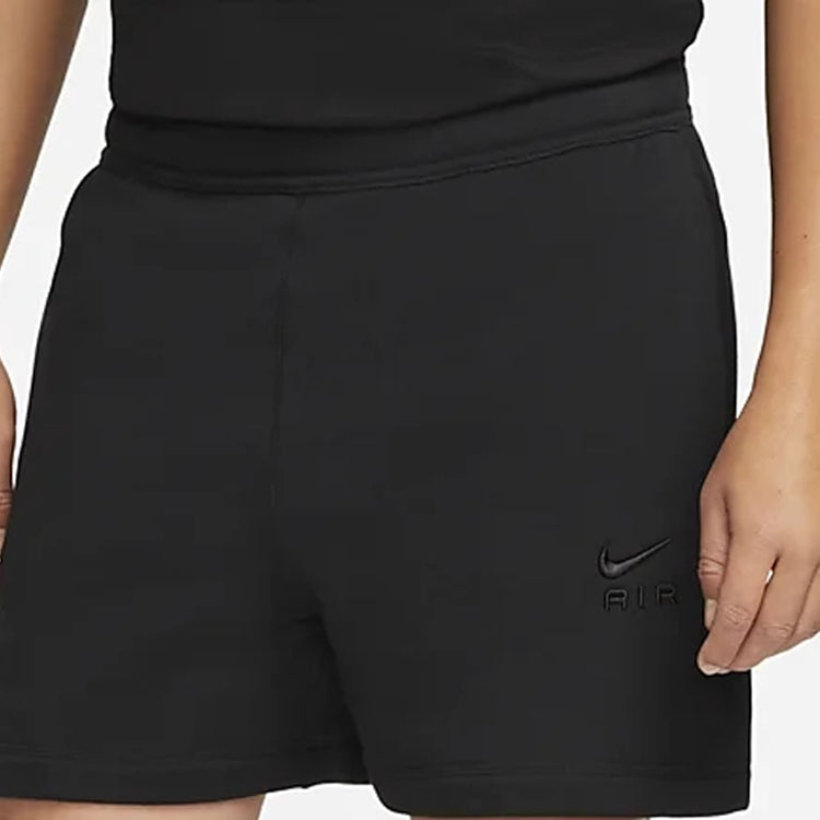 Image of Nike Sportswear Air French Terry Shorts 'Black' DV9861-010