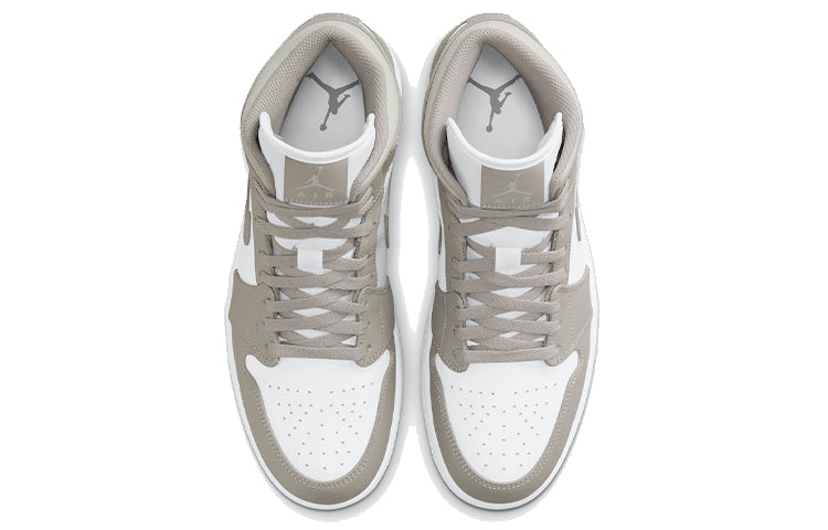 Image of Air Jordan 1 Mid 'College Grey' 554724-082