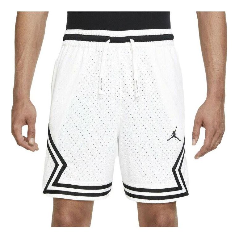 Jordan Solid Color Lacing  Shorts Men's White DH9076-100