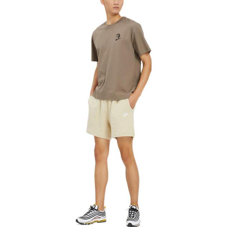 Image of Nike casual club shorts 'Beige' DQ4596-206