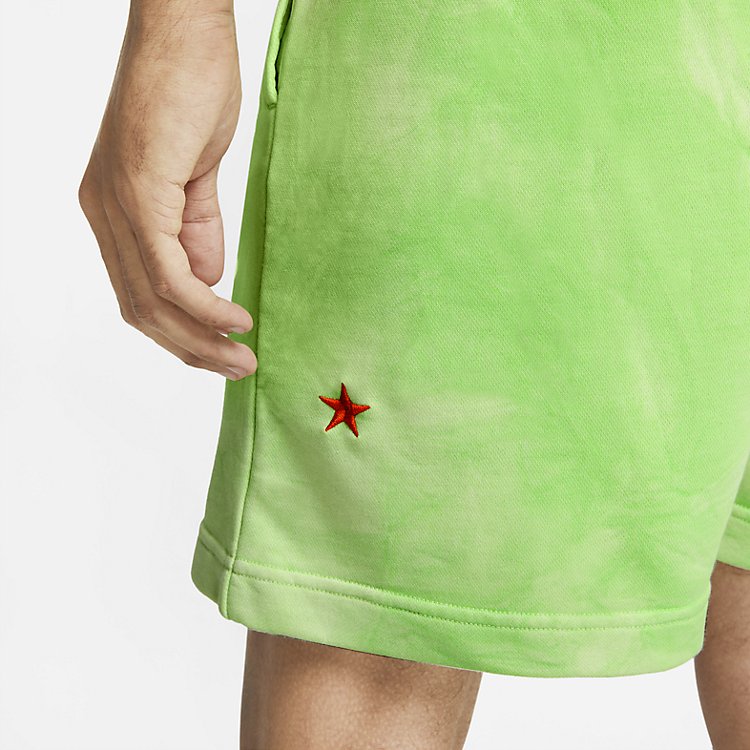 Image of Nike Sportswear French Terry Shorts 'Floral Green' DM5016-332