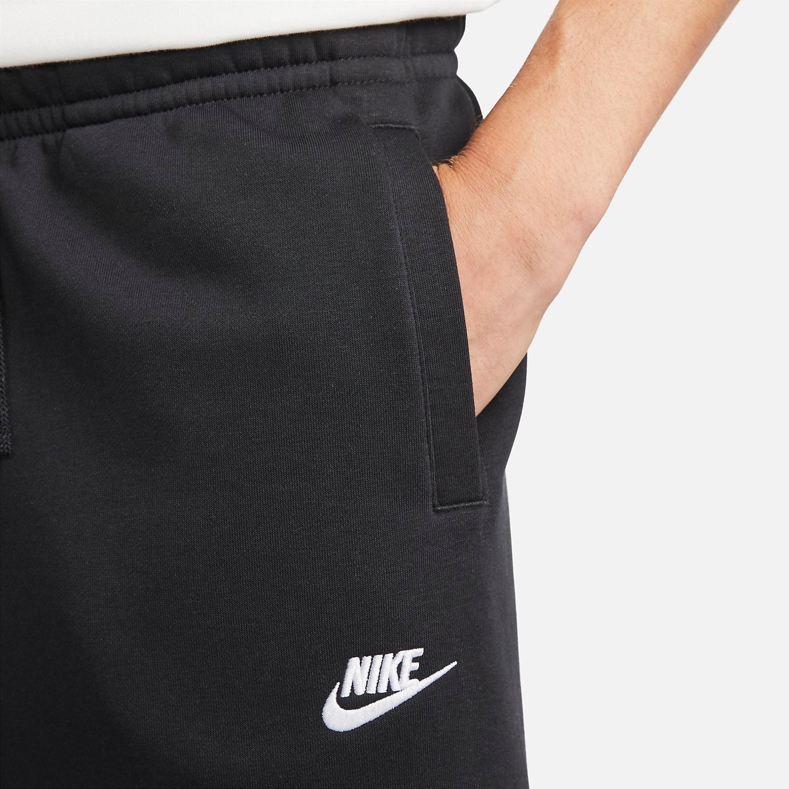 Image of Nike Sportswear Club Fleece Shorts 'Black' FB7683-011