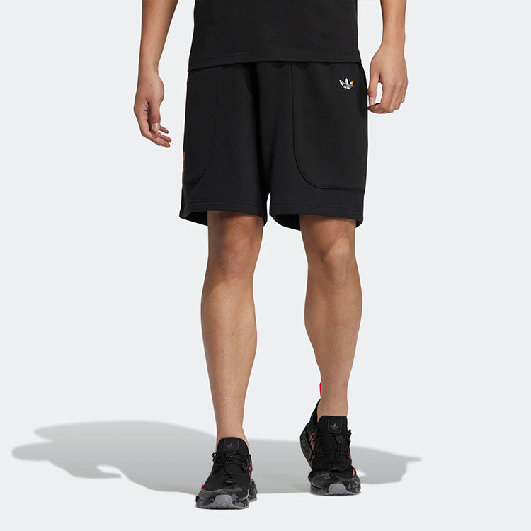 Image of Men's adidas originals Solid Color Micro Mark Loose Athleisure Casual Sports Sho