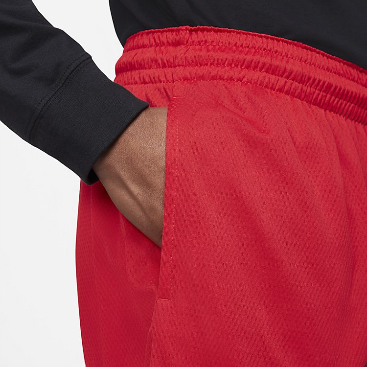 Image of Nike Dri-fit Basketball Shorts 'Black University Red' CV1912-657