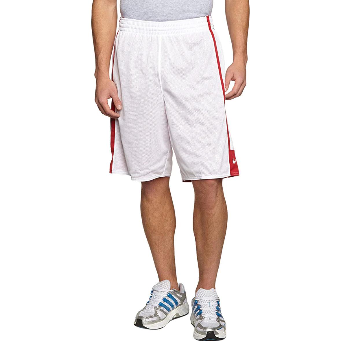 Image of Nike Basketball League Reversible Shorts 'Red White' 512910-106