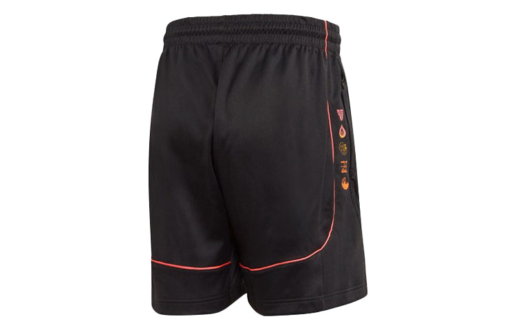 Image of adidas originals Emoji Short Basketball Sports Shorts Black GP6778