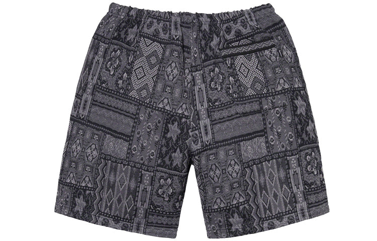 Image of Supreme SS20 Week 15 Patchwork Knit Short 'Black' SUP-SS20-694