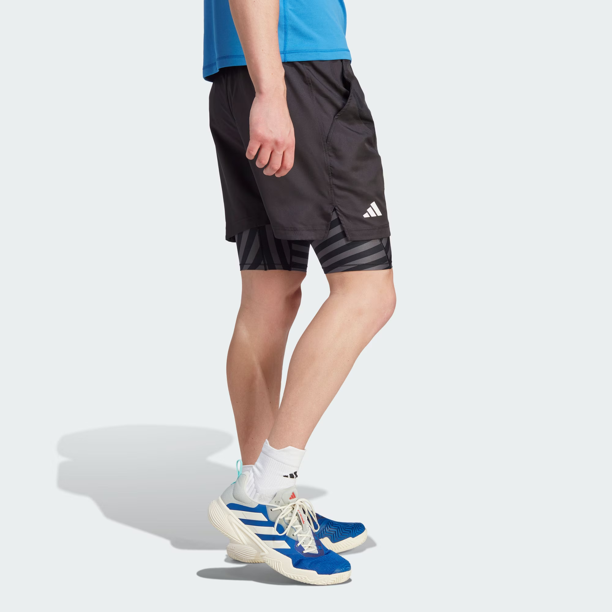 adidas Aeroready Two-in-One Pro Shorts 'Black' IB5493