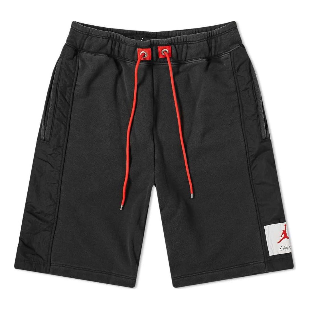 Image of Air Jordan x Union NRG Vault AJ Flight Shorts 'Black' AH3404-010