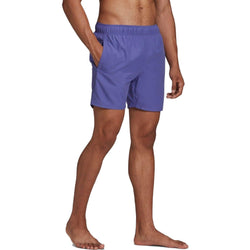 Image of Adidas Essentials Swim Shorts 'Purple' HE9421