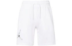 Image of (WMNS) Air Jordan Brooklyn Fleece Shorts 'White' DZ3388-100