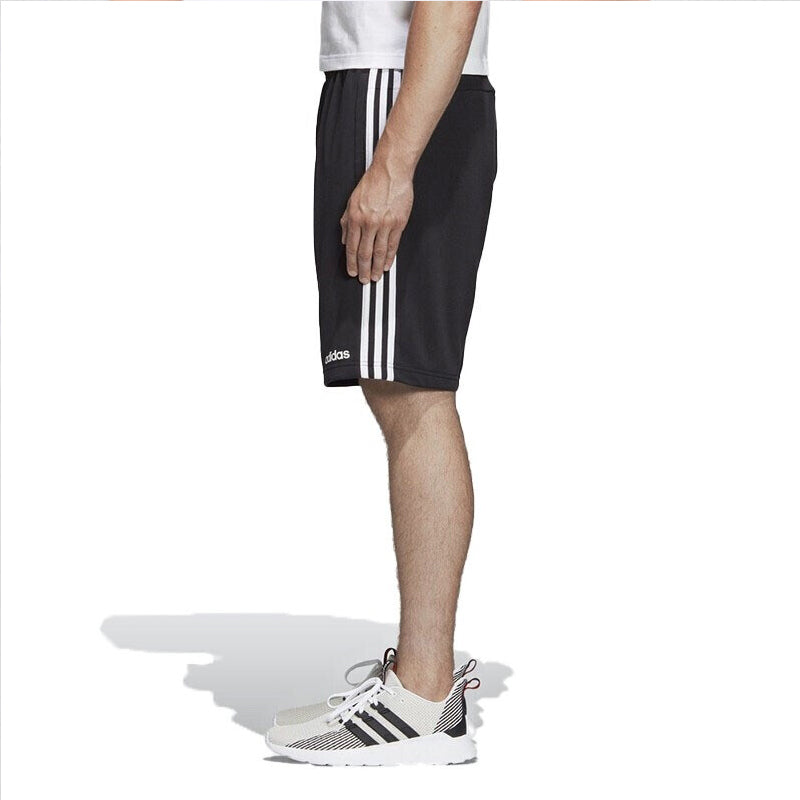 adidas E 3s Shrt Ft Training Knit Casual Sports Shorts Black DU7830