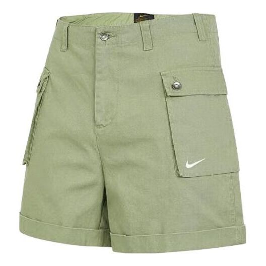 Image of Nike Life Woven Cargo Shorts 'Green' FJ7138-386